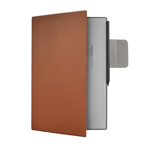 Funda plegable marrón para Remarkable Paper Pro 7.3 ideal para reuniones y oficina