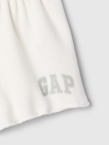 Image of Gap Girls' Raw Hem Logo Shirt