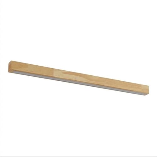 Applique murale 80cm bois d'hévéa pour atténuer la fatigue visuelle