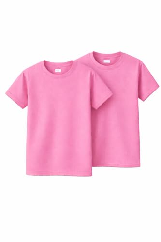 Image of Gildan Unisex-Child Gildan Youth Heavy Cotton T-Shirt, Style G5000b, 2-Pack