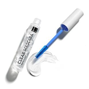 Máscara de Pestañas con Cepillo de Precisión, Fórmula Clara y Transparente, Tubo de 8 ml
