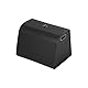 Ergocar Kofferraum Organizer, PU-Leder Autotasche Auto Kofferraum Box mit Deckel, Zusammenklappbarer Aufbewahrungsbox mit Fächern, Wasserfeste Langlebig, Rutschfester Boden, 180° Öffnung