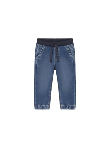 Pantalon soft denim jogger Mayoral idéal pour les sorties de bébé garçon