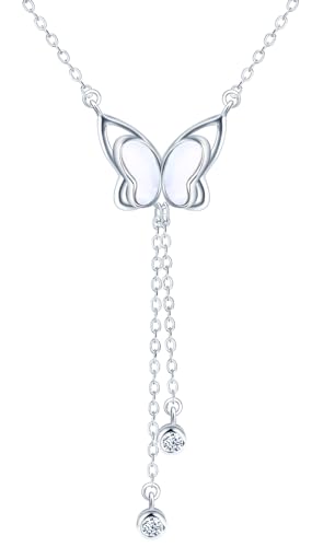 Collier papillon argent 925 accessoire idéal pour sublimer vos tenues d'été