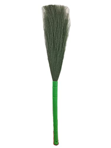 Image of Primeclean Plastic Floor Cleaner Broom Stick (Pack Of 2), Green