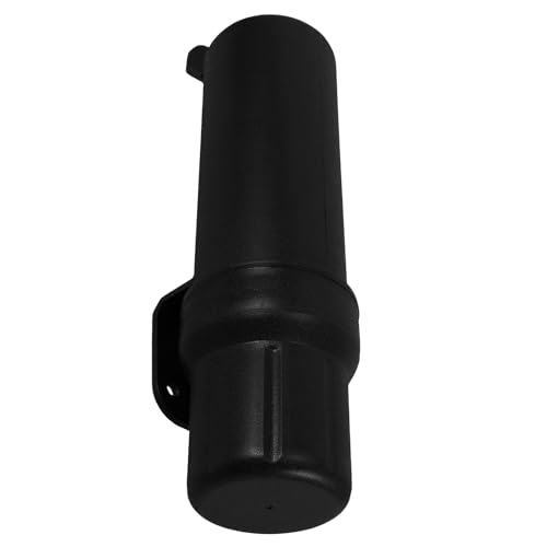 Tube à outils moto étanche de grande capacité avec porte-plaque d'immatriculation pour rangement