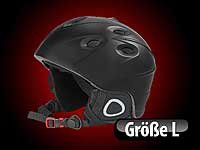 Perfk Snowboardhelm Mit Schutzbrille - Skihelm Für Männer & Frauen Mit Ohrenschützern