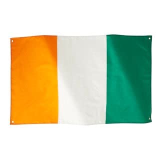 Runesol Ivory Coast Flag 3x5, 91x152cm Côte d'Ivoire, 4 Grommets, Brass Eyelet in Every Corner, Ivorian Banner, Sports