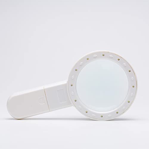 30-Fache Vergrößerungsglas Mit Led-Beleuchtung – Hochwertige, Beleuchtete Juwelierlupe Für Den Mobilen Einsatz