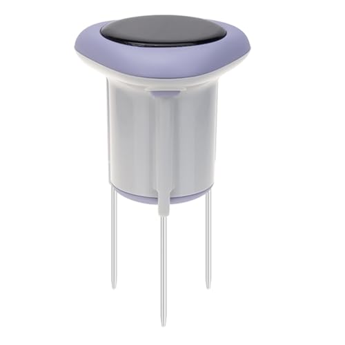 Kznifmk Sensor de Suelo Tuya Smart Zigbee, Sensor Solar de Suelo, Medidor de Temperatura y Humedad para Plantación, Comprobador de Suelo Inalámbrico IP66