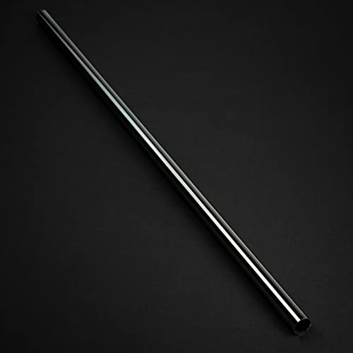 Bitspower None Chamfer Brass Hard Tubing 14mm AD, 500mm - Schwarz glä