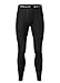 Willit Boys' Leggings Quick Dry Youth Compression Pants Basketball Sports Tights Kids Base Layer Black L