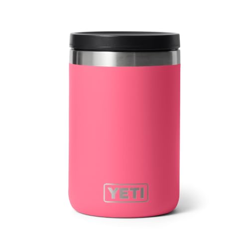 YETI Rambler 16 oz Food Jar, Vacuum Insulated, Stainless Steel, With Airtight Lid, Tropical Pink