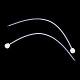 beler 2pcs 360 Degree Nozzle Extension Hose Fit for Aerosol Cans Spray