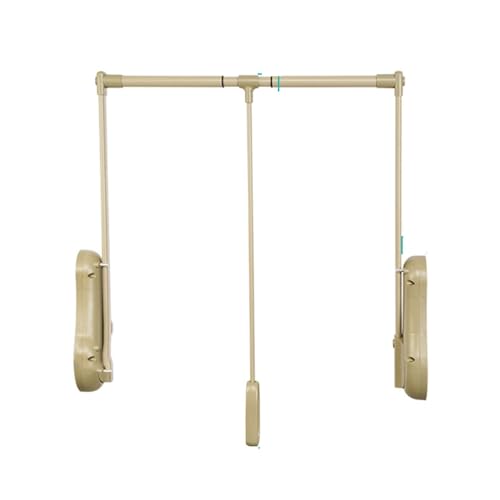 Barra de armario extensible de acero inoxidable, organizador de ropa extraíble con toboganes suaves, ancho ajustable que se adapta a la mayoría de armarios, soporta 30 kg