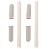 Happyyami 2個プラスチック製ロッキングホースハンドル ねじ付き交換用グリップ 子供おもちゃ用 アンチスリップ設計 幼児向け乗馬玩具アクセサリー