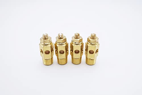 IVLPHA Pneumatic Air Muffler, Sintered Bronze Brass Exhaust