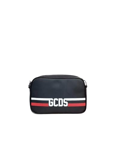 Sac à bandoulière noir GCDS fini les poches pleines avec le style GCDSEP003