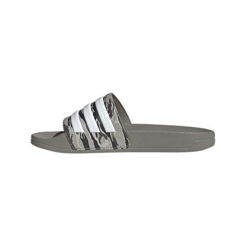 Image of adidas Mens Adilette Shower Arsenal Slides Casual Sandals Casual - Red