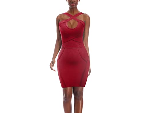 Image of Hybrid & Company Women's Bandage Bodycon Dress