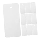 Cabilock 20pièces Lot de Cartes De Test De Peinture Automobile Aérosol Présentoir Écha...