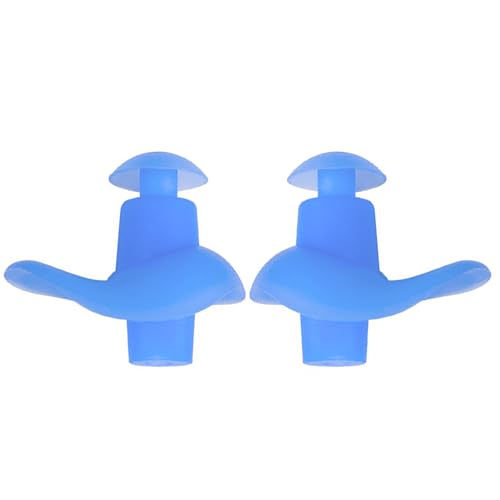ZHIZHOUNEY 1 Pair Earplugs for Sleeping Noise Cancelling Reusable Silicone Ear Plugs Surfing Earplugs Suitable for Swimming Travel Waterproof Earplugs