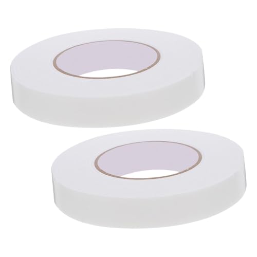 Cabilock 2 Rolls Double Sided Foam Sponge Tape for Walls Strong Adhesive Removable Indoor/Outdoor Use