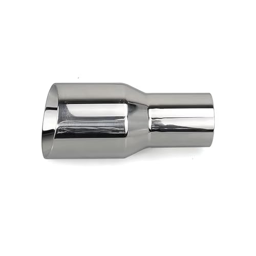 Silencieux d'échappement universel en acier inoxydable 60mm-89mm pour voiture