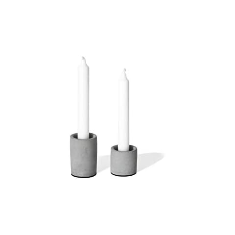 anaan High & Low Concrete Candle Holders Cover