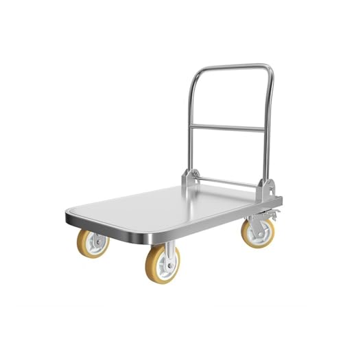 Carretilla multifuncional plegable con ruedas de 8 pulgadas miniatura 1