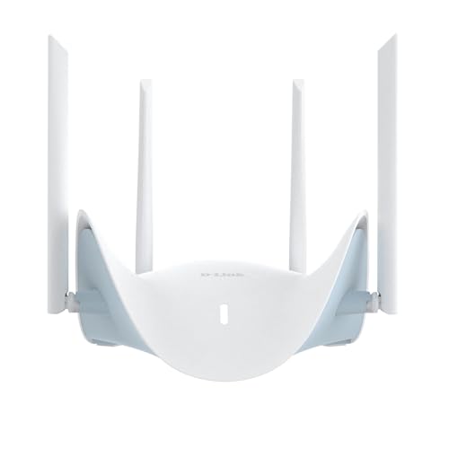 Image of D-Link BE3600 Dual-Band Wi-Fi 7 Smart Router (R36) 4 x 2.5 GbE Multi-Gig Ports, Self-Optimizing AI, Mesh, Parental Controls, Enhanced Security, 4-Stream, Alexa /Google Ready, App Setup