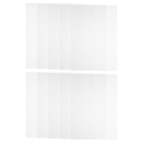 GATHINESS 10piezas Láminas Pvc Transparentes Ignífugas para Manualidades Molduras Marcos Fotos y Proyectos DIY Resistentes y Ligeras