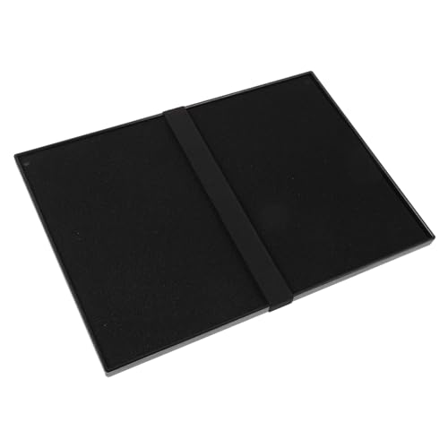 FRCOLOR Supporto Treppiede Nero per Proiettore e Laptop Vassoio Antiscivolo con Cuscinetto in Piattaforma per Tablet e Apparecchiature Audio Accessorio per Presentazioni