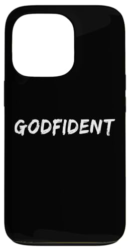 Godfident �N���X�`���� �M�� �_�ւ̐M�� �@������ �X�}�z�P�[�X iPhone 13 Pro �p