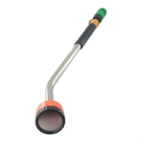 Lancia per irrigazione da giardino con valvola di controllo del flusso, lancia spray per prato, ugello spruzzatore per appendere cesti, irrigazione del prato, lavaggio auto, bagno per animali