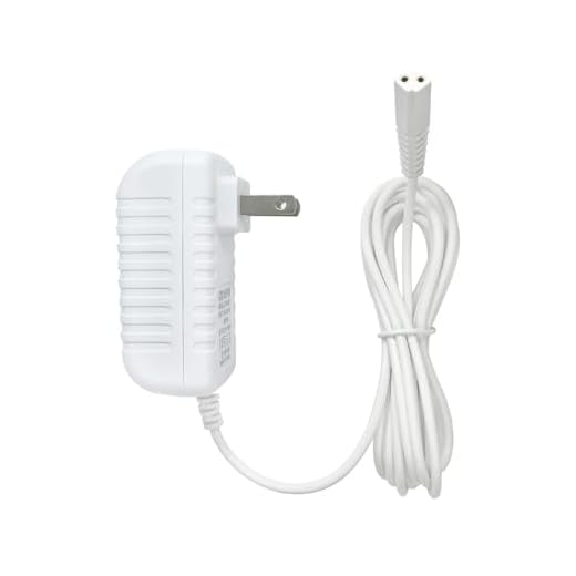 Charger for Waterpik Water Sector Connector Flosser Power Cord Adapter 5.9Ft - (Not fit 2 Prong Connector Series)