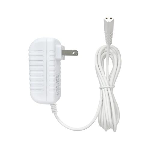 PUIMIT Cargador para cable de alimentación Waterpik Water Flosser de 3 V 5.9 pies (solo para la serie de conectores sectores), FBA0019