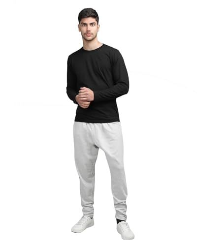 Image of CHKOKKO Men's Regular Fit Mid Rise Casual Track Pant Lower with Pocket