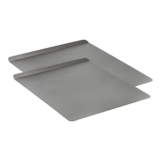 AirBake Dark Nonstick 2 Pack Cookie Sheet Set, 14 x 12in and 16 x 14in
