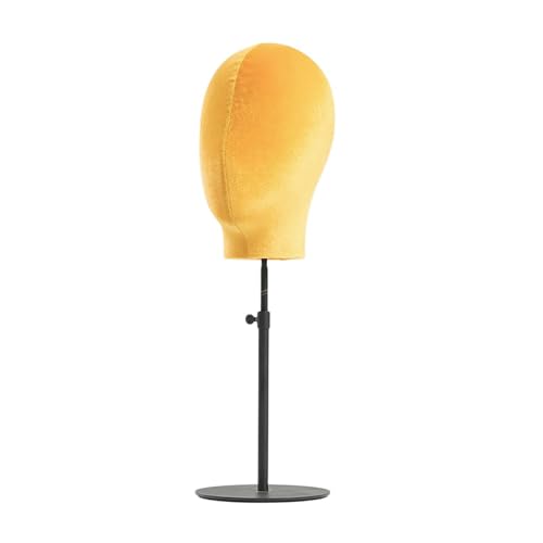 Rebellious Soporte versátil para sombreros y pelucas, estante de exhibición de piezas de pelo con altura ajustable, accesorios de salón de pelo