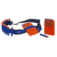 Image of Nerf Micro Shots N-Strike Elite Rough Cut 2x4 with Official Elite Bandolier Kit, Ages 8 and Up