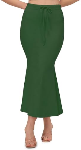 Image of Women's Perfect Curvy Look Saree Shapewear (Fish Baby Pink 2XL S90)