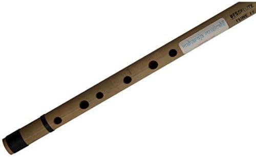 MAHARAJA Bamboo Bansuri Set of 18 Pcs Indian Basic Flute - ABE
