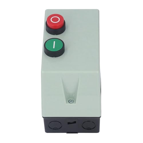 Vistreck Caja de Interruptor de Arranque Magnético para Motores Monofásicos y trifásicos: Resistente Al Agua y Retardante Llama, Clasificaciones 9-13A