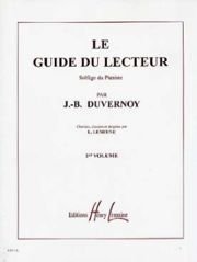 Partition : Guide du Lecteur - Piano - Volume 1      Sheet music