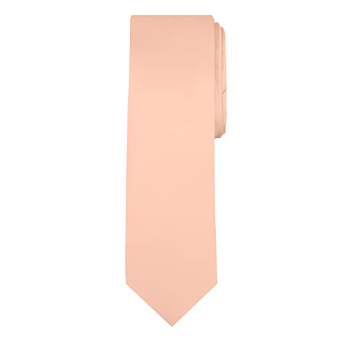Image of Jacob Alexander Men's Extra Long Solid Color Tie