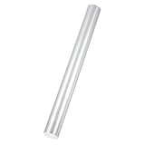 QUARKZMAN 6061 Aluminium Rundstab 1 1/4 Zoll (32mm) Durchmesser 6 Zoll (153mm) Länge Massiver Drehstab Runder Metallstab Für Industrielle DIY Handwerk Modellbau Silberfarben