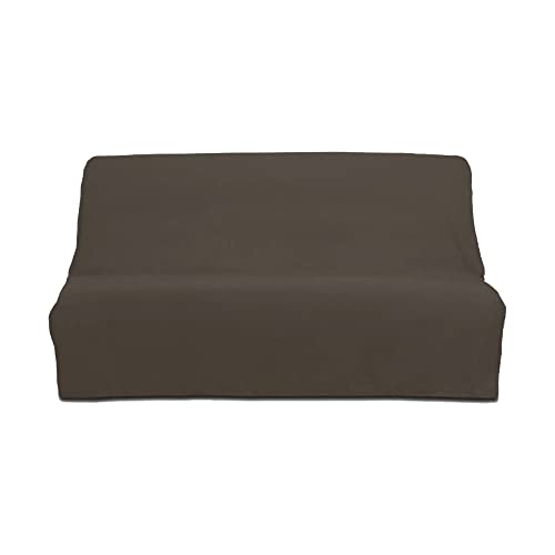 Soleil d'Ocre 100034 Panama Housse Clic-Clac Coton Taupe 180 à 200 x 120 à 140 cm