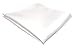 Produktbild TigerTie Satin Einstecktuch in weiss einfarbig Uni - Tuch Polyester - Größe 26 x 26 cm