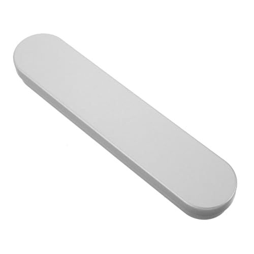 SHERCHPRY Estuche Metálico Resistente para Organizador de Pinzas y Raspador de Lengua Compacto y Portátil para Almacenamiento Diario Escritorio